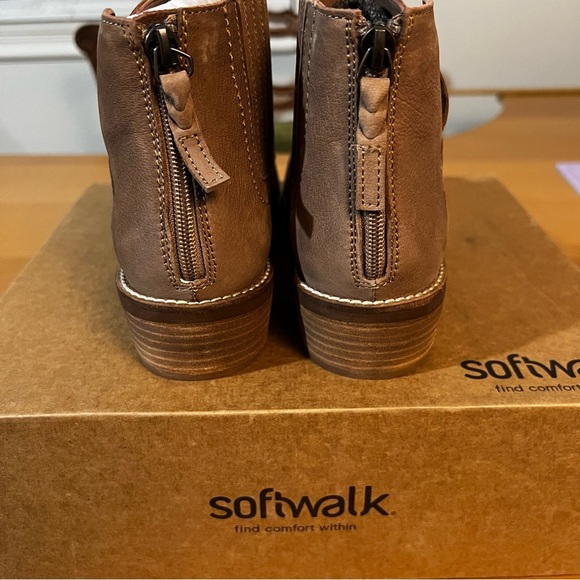 NIB Softwalk Leather Ramona Booties sz 9.5 - Picture 7 of 13